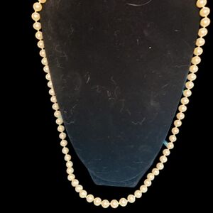 Genuine Pearl Knotted Necklace